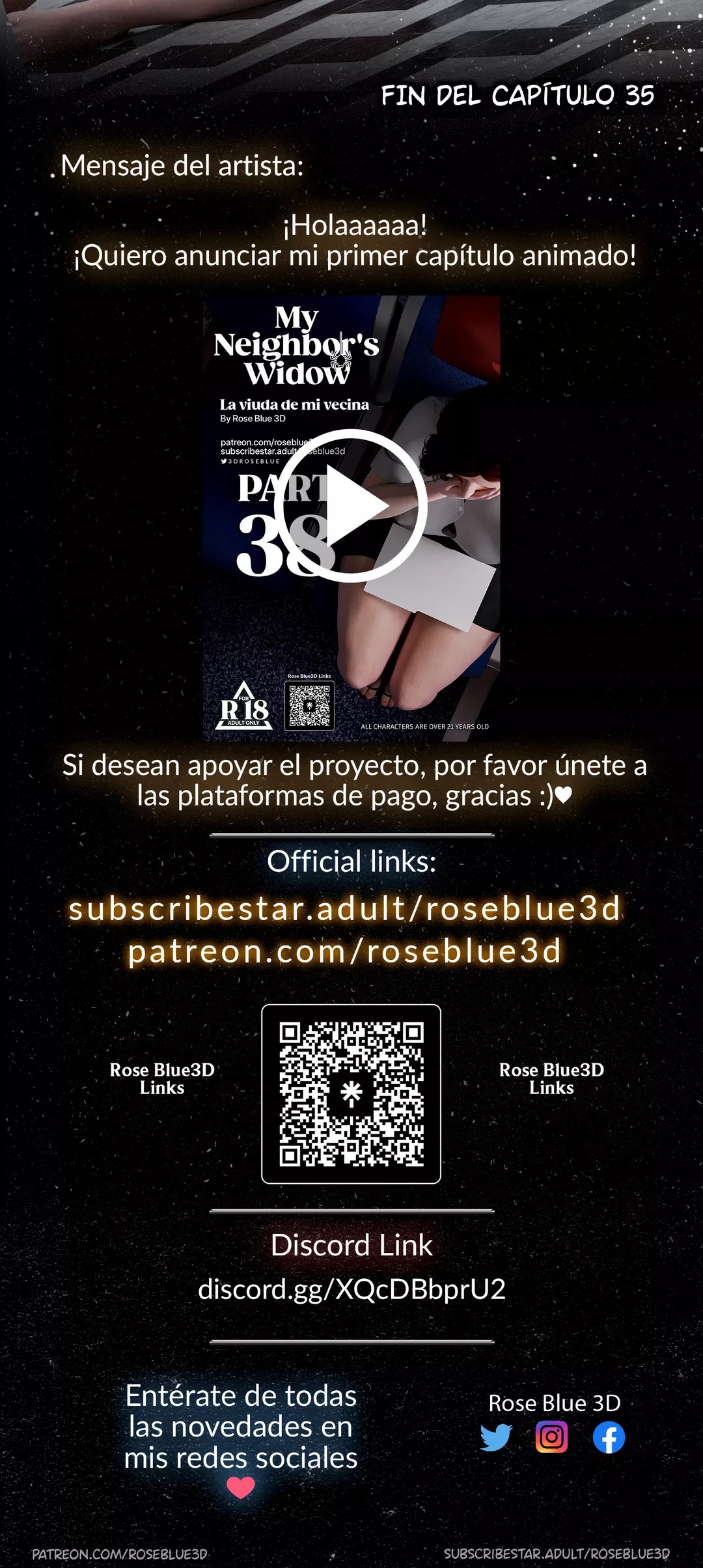 La VIUDA de mi VECINA parte 35
