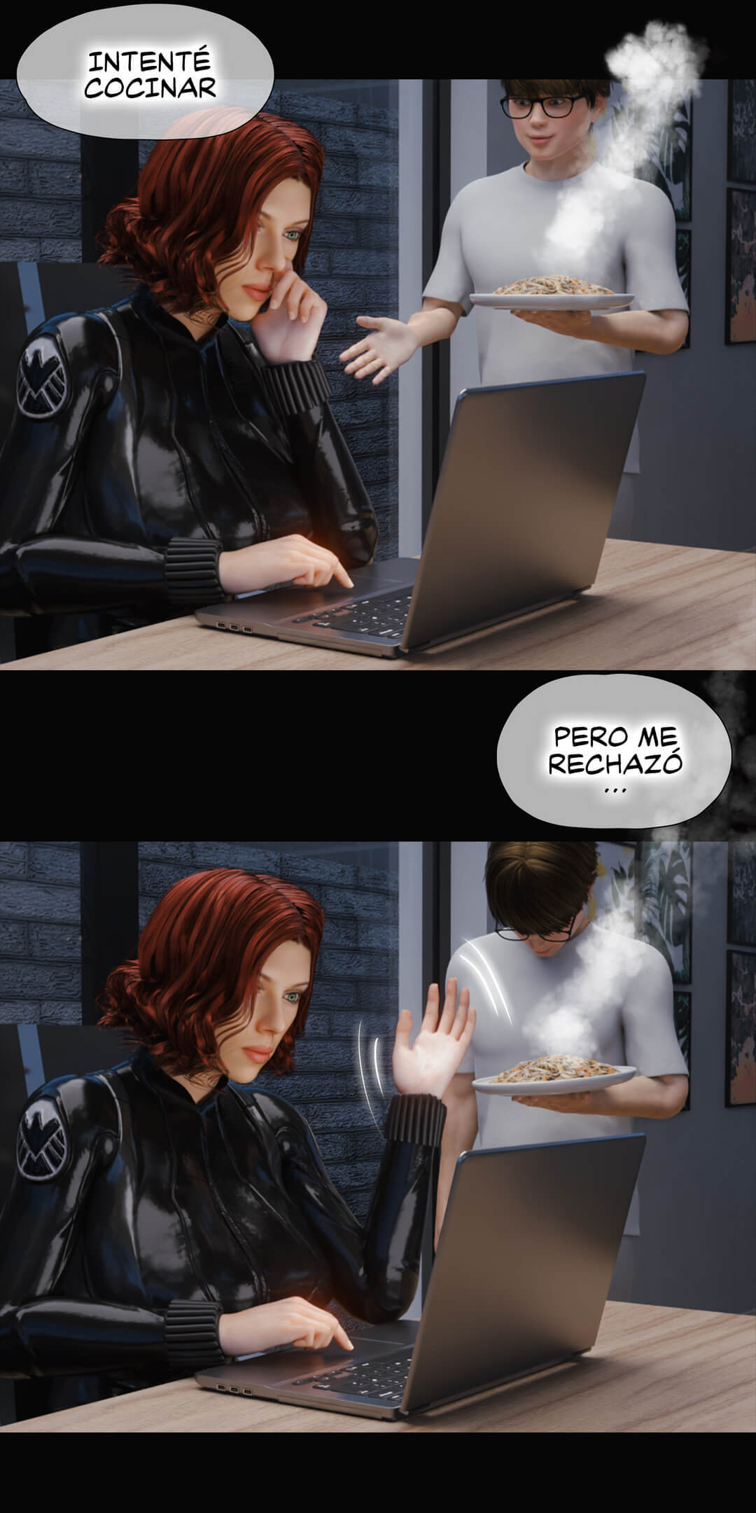 La VIUDA de mi VECINA parte 4