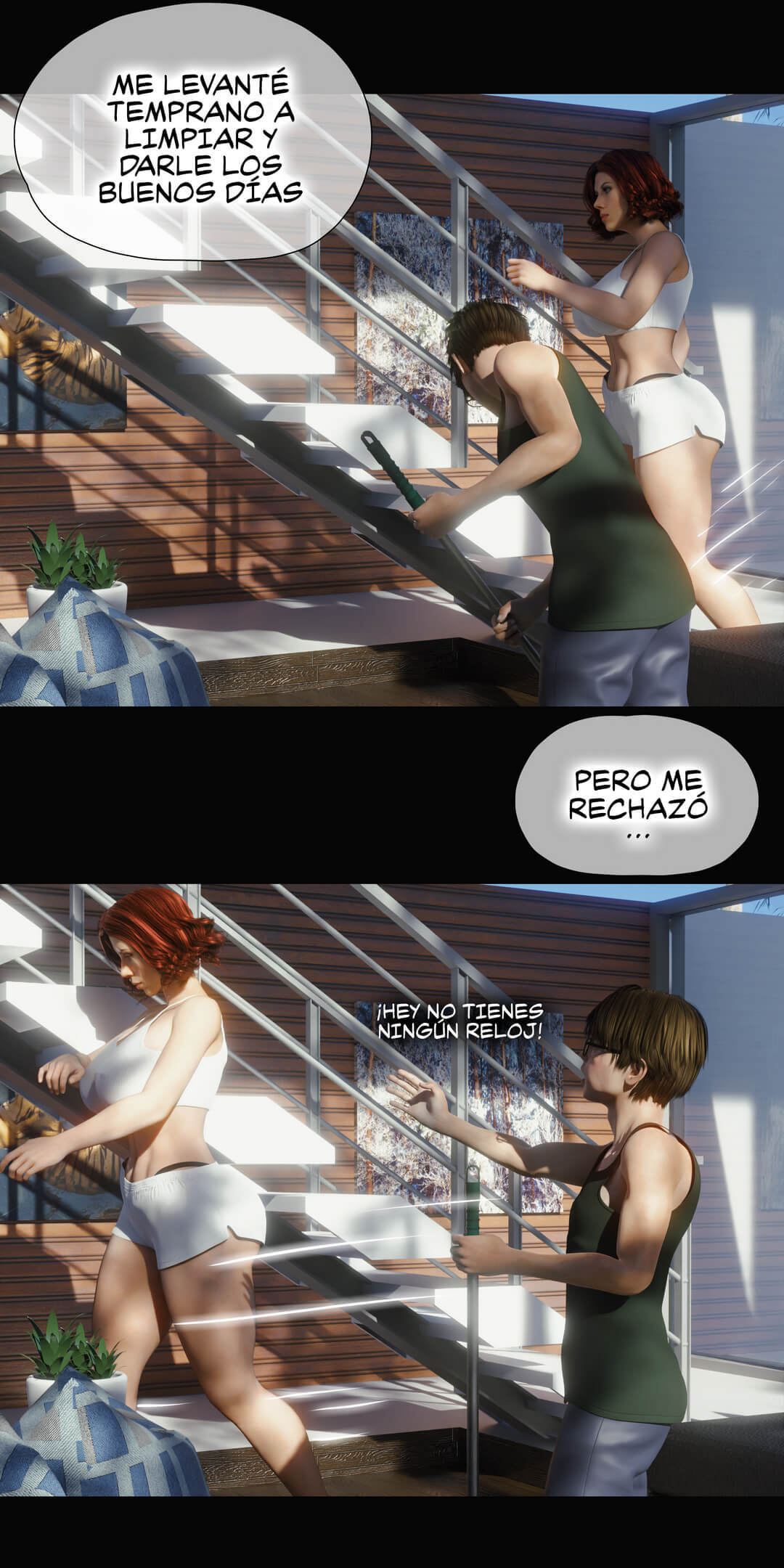 La VIUDA de mi VECINA parte 4