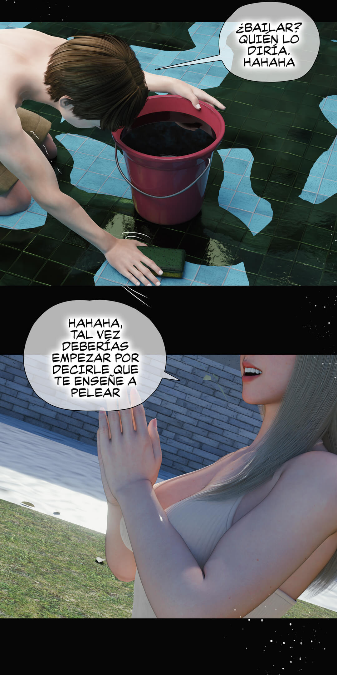La VIUDA de mi VECINA parte 4