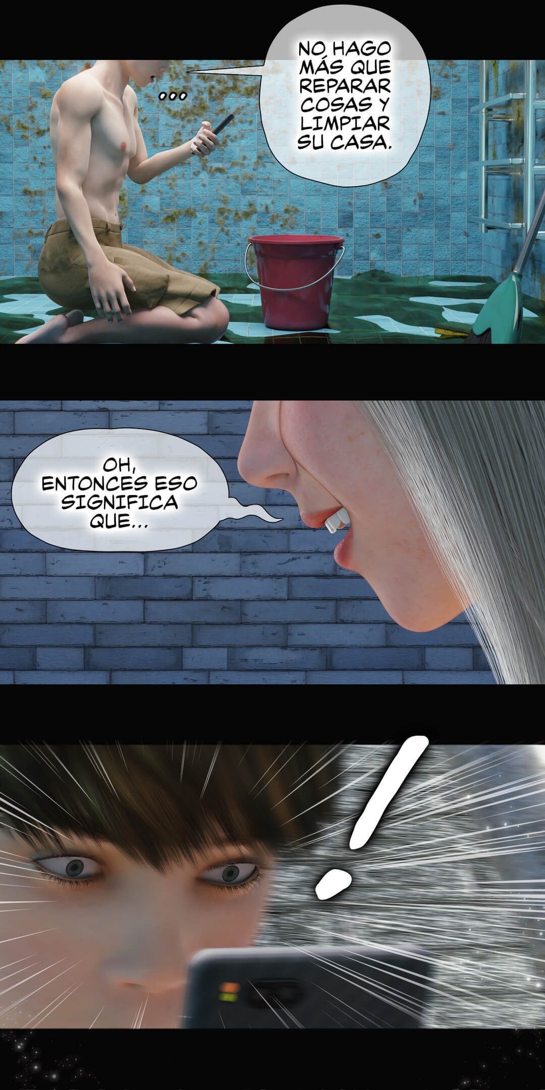 La VIUDA de mi VECINA parte 4