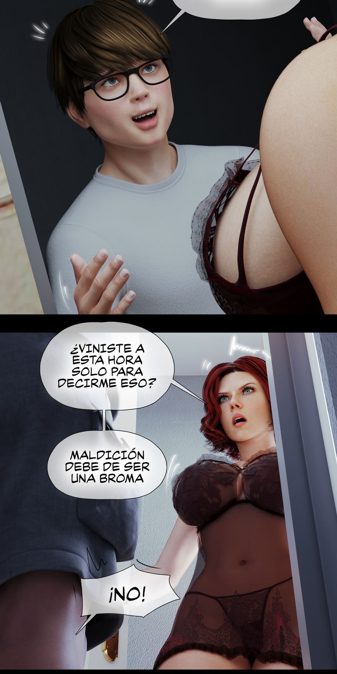 La VIUDA de mi VECINA parte 4