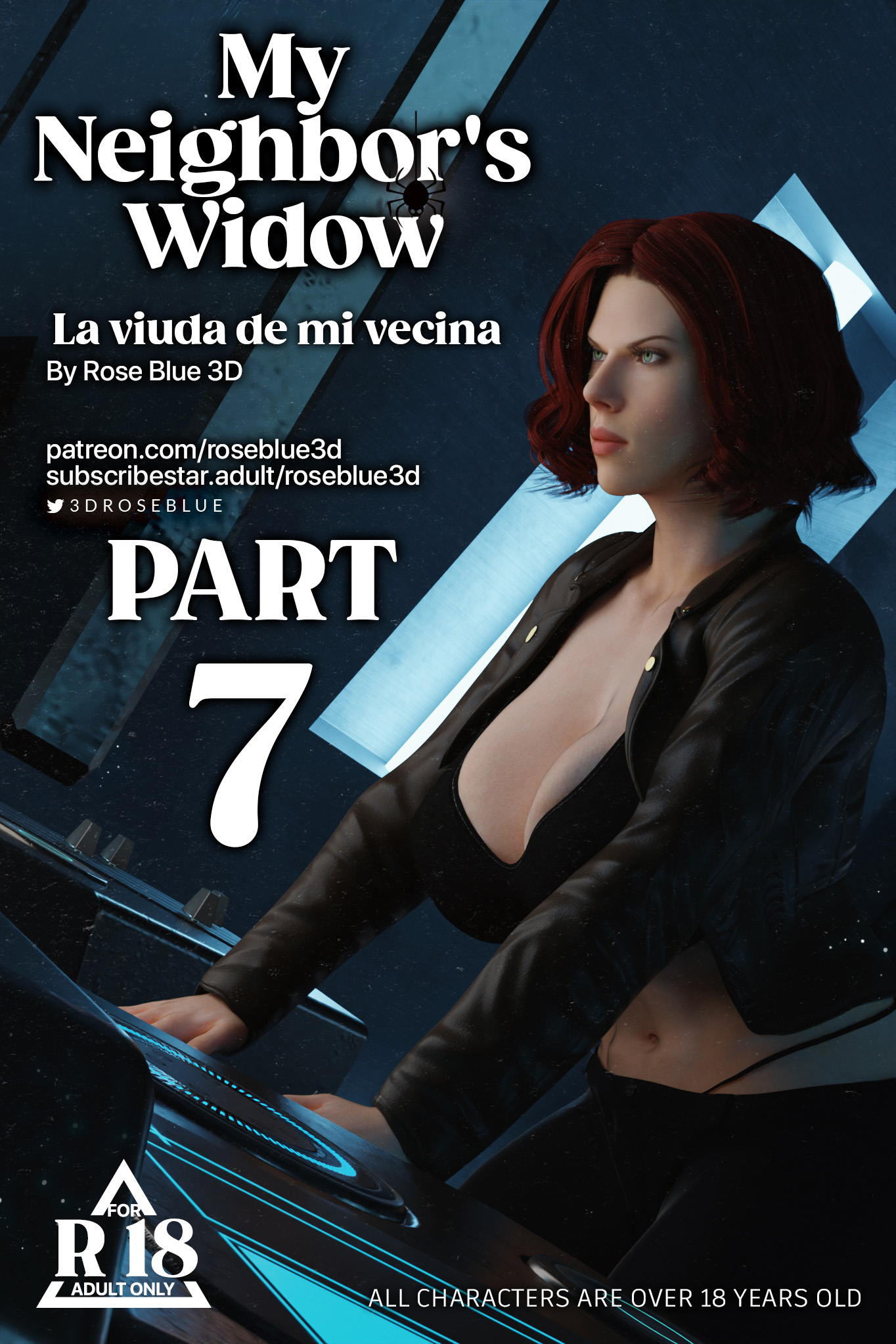 La VIUDA de mi VECINA parte 7