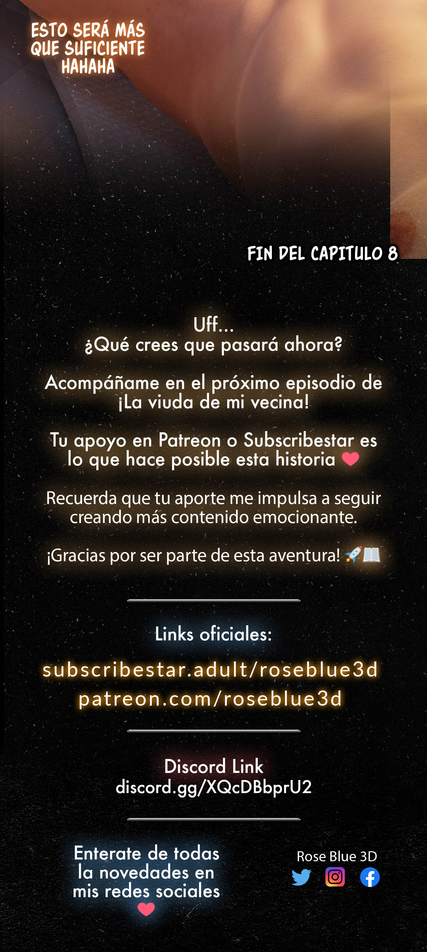 La VIUDA de mi VECINA parte 8