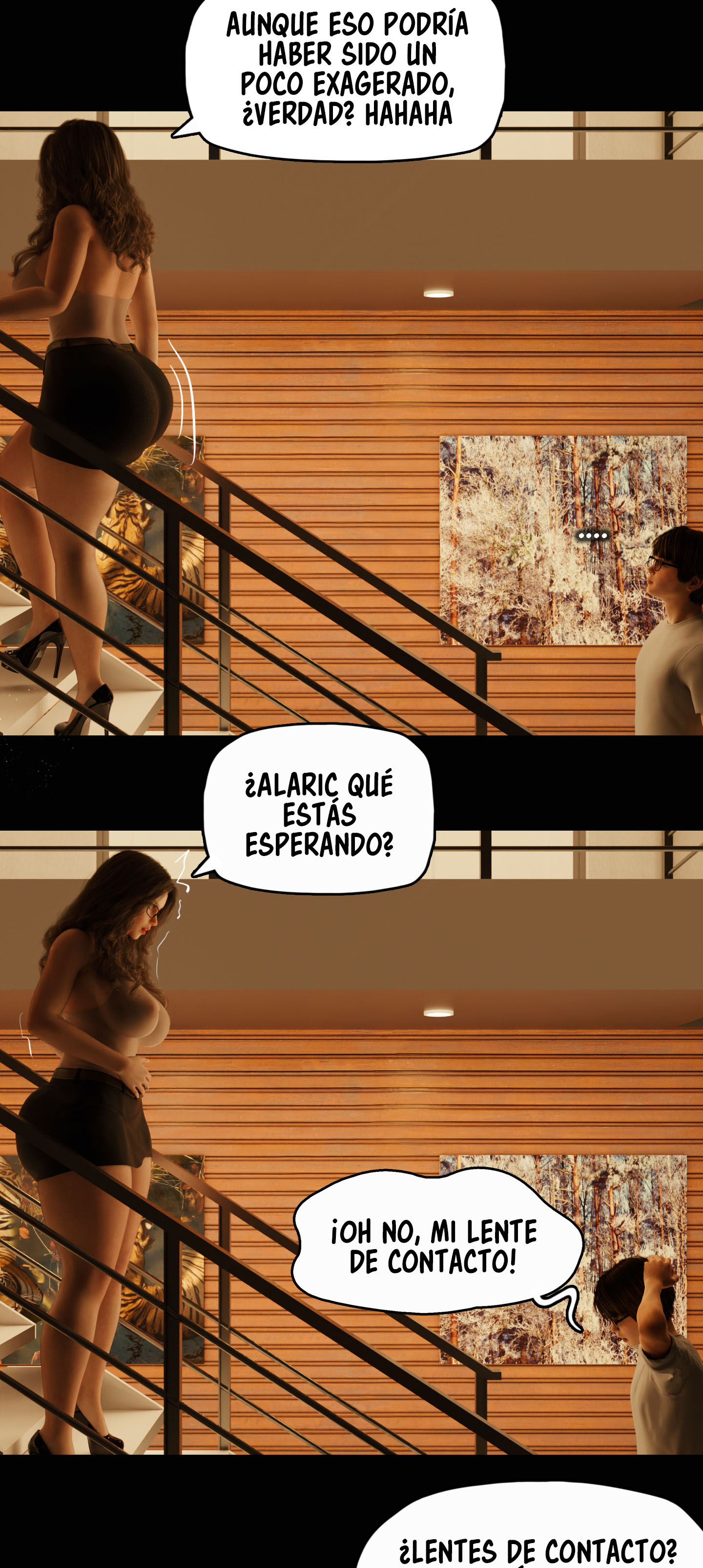 La VIUDA de mi VECINA parte 8