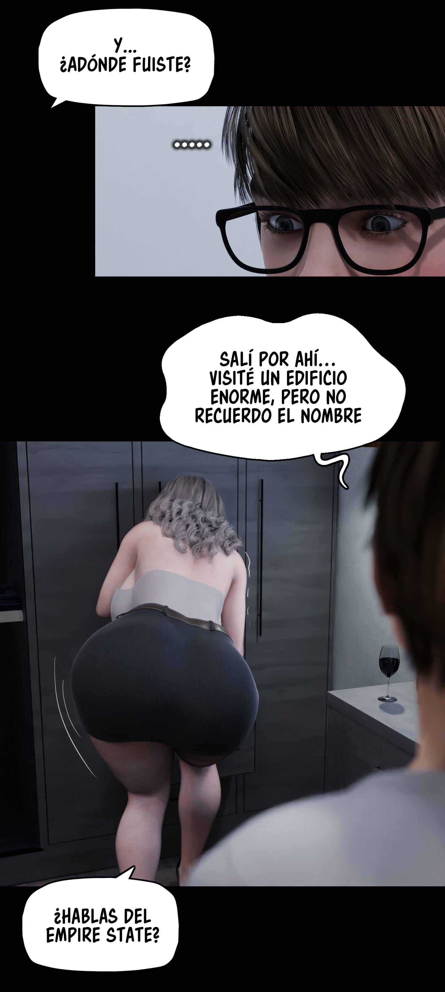 La VIUDA de mi VECINA parte 8