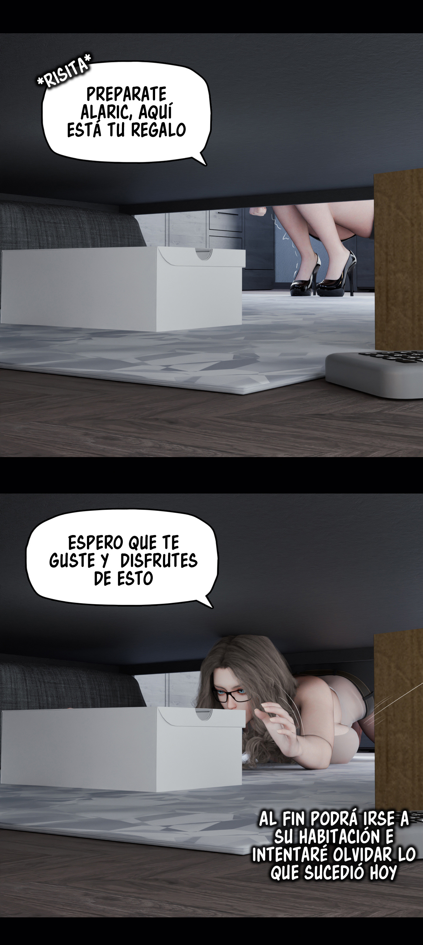 La VIUDA de mi VECINA parte 8