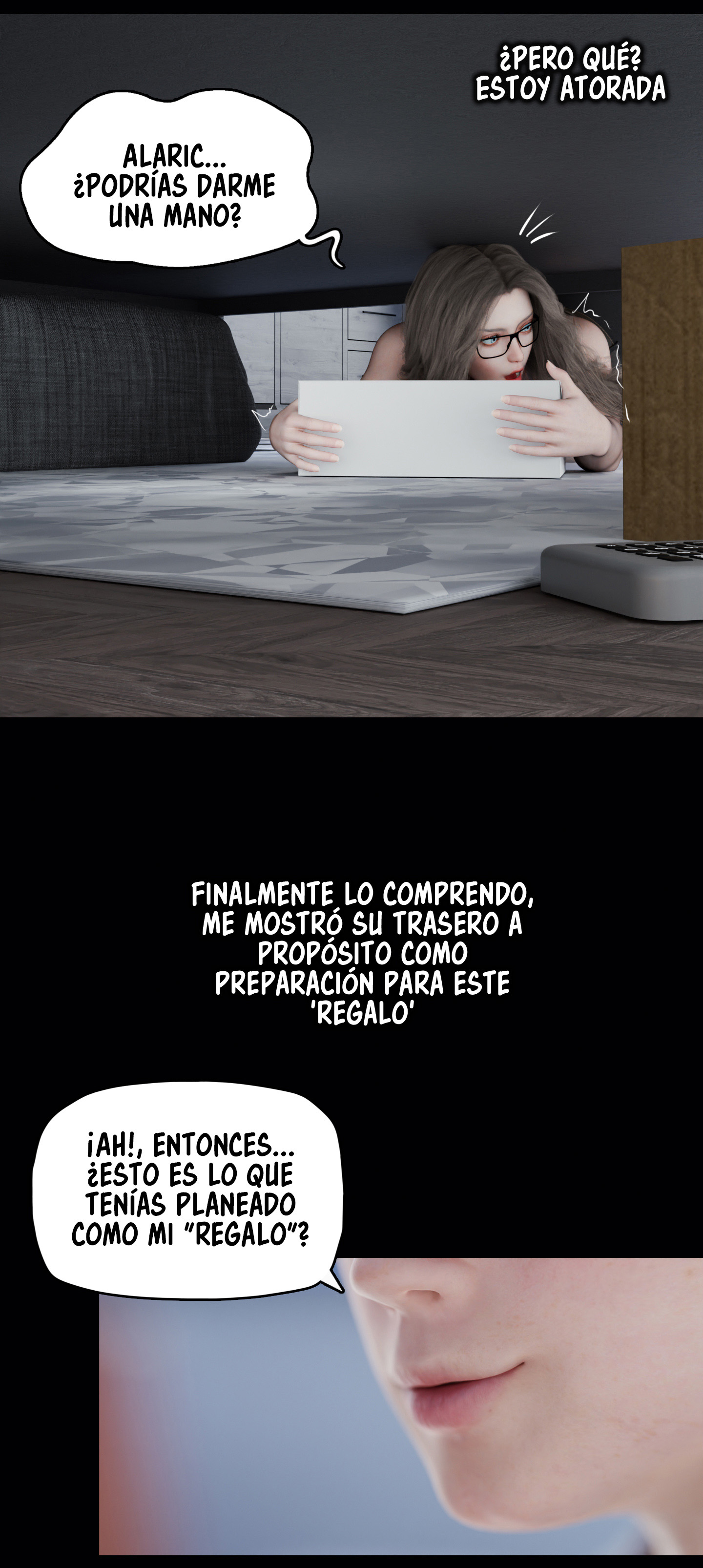 La VIUDA de mi VECINA parte 8