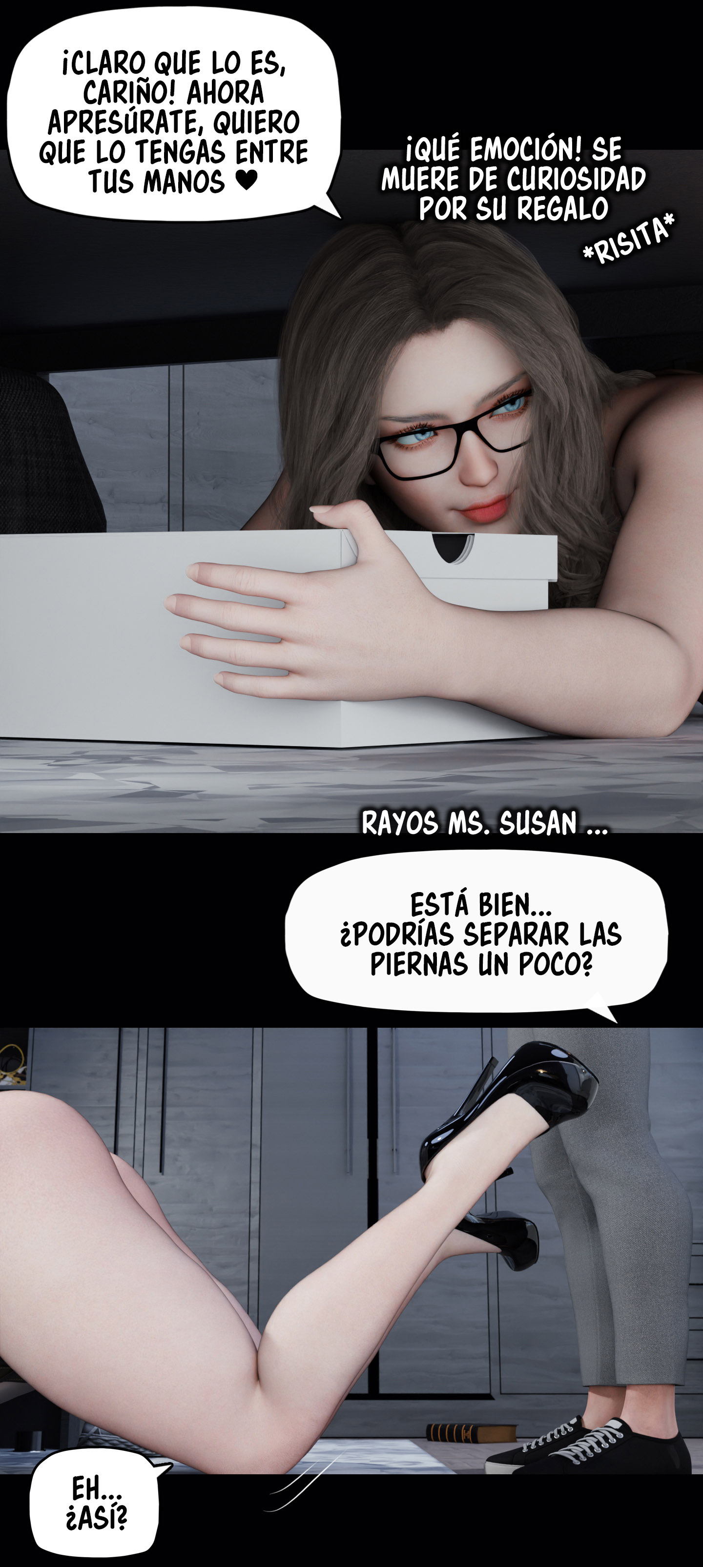 La VIUDA de mi VECINA parte 8