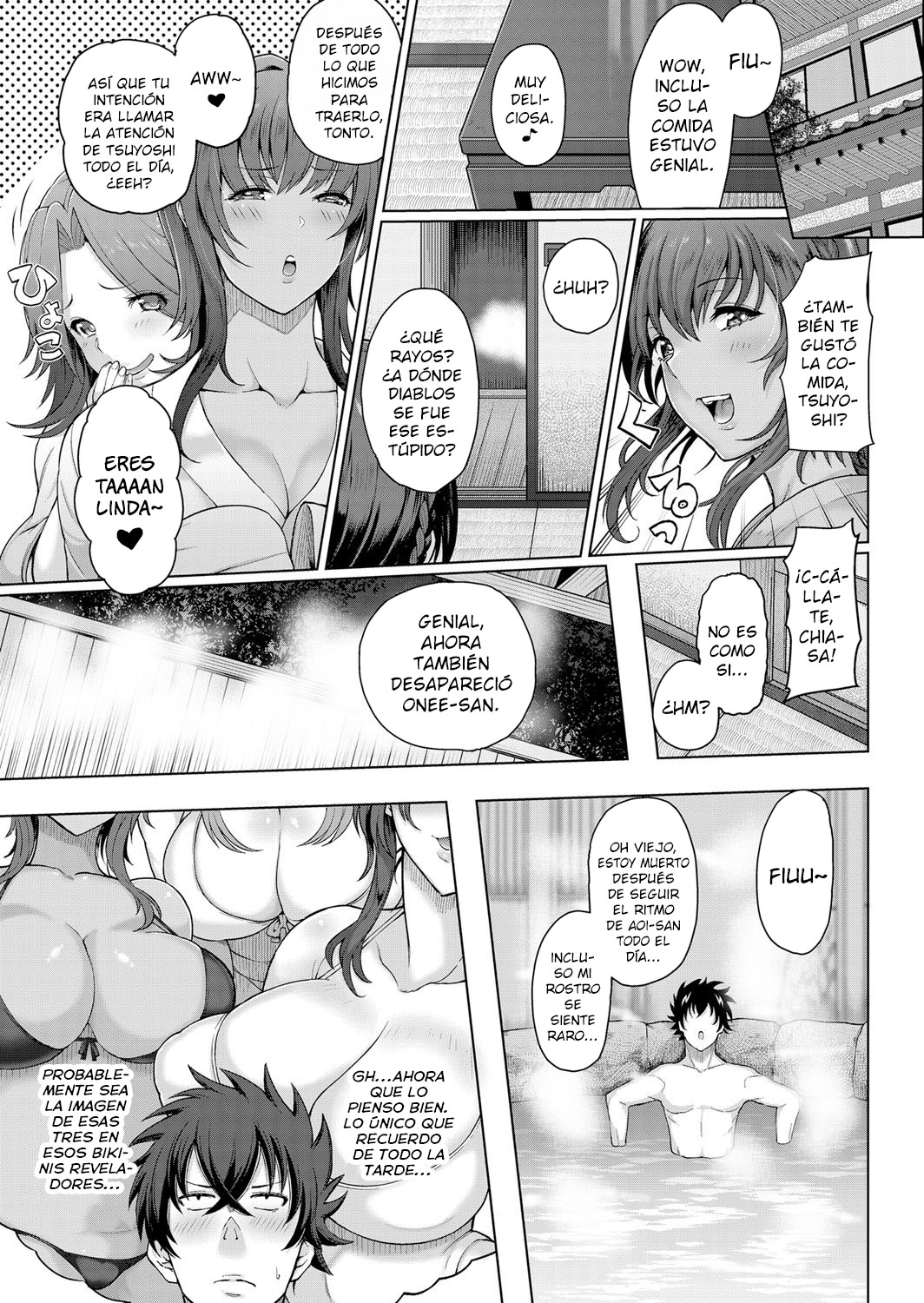 Las tres HERMANAS mayores y MADURAS de al lado parte 1