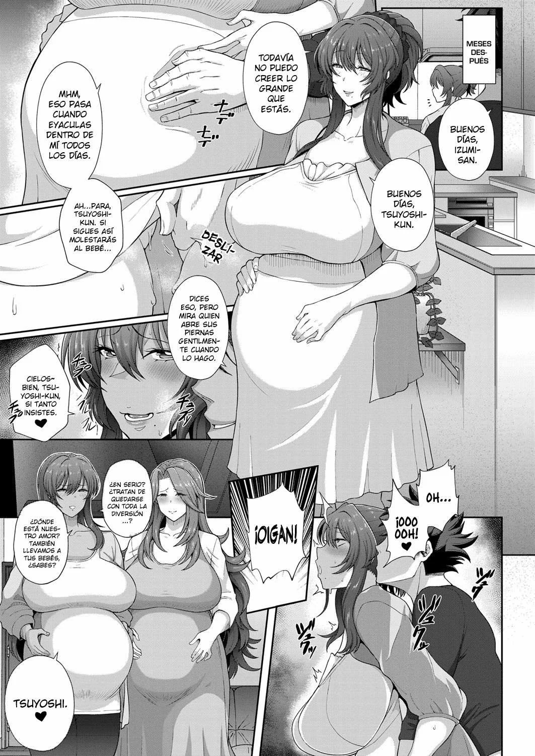 Las tres HERMANAS mayores y MADURAS de al lado parte 4