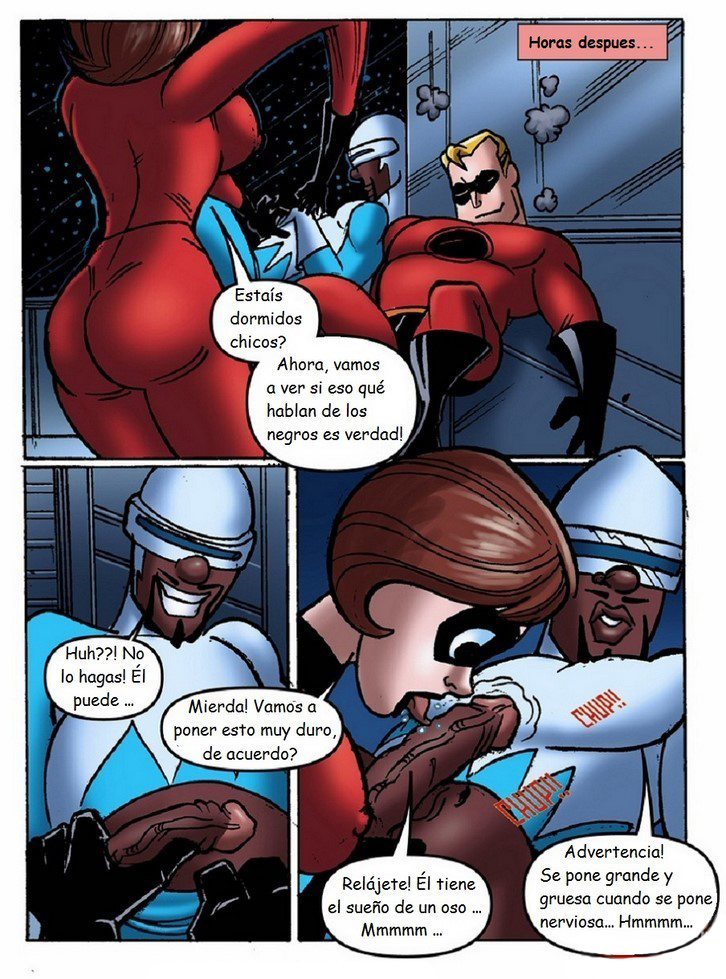 LOS INCREIBLES - Frozono x Helen