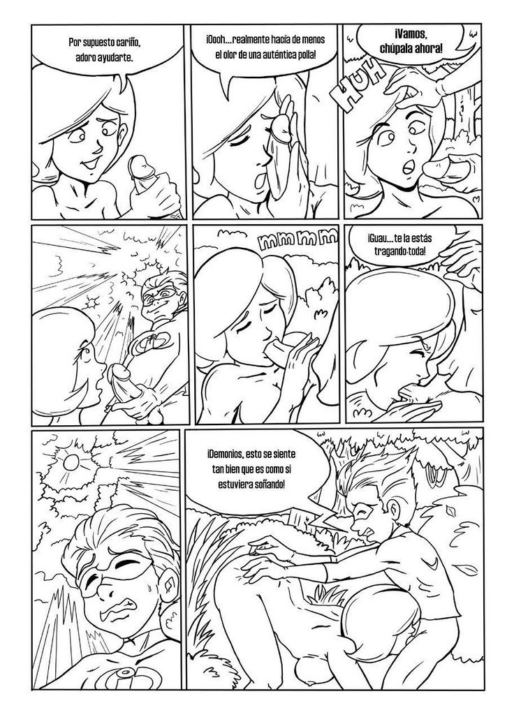 LOS INCREIBLES - Love on the FORBIDDEN ISLAND