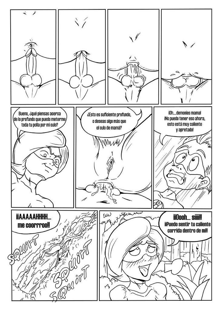 LOS INCREIBLES - Love on the FORBIDDEN ISLAND