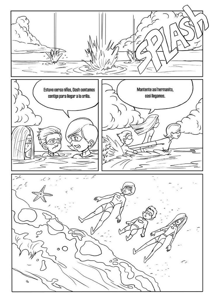 LOS INCREIBLES - Love on the FORBIDDEN ISLAND