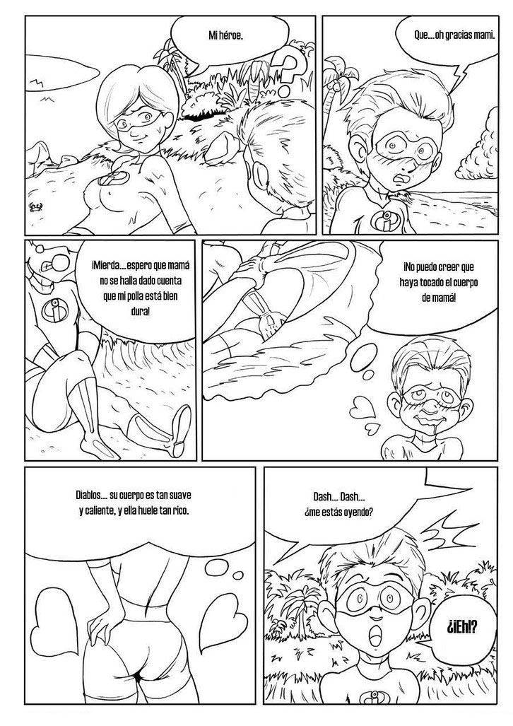 LOS INCREIBLES - Love on the FORBIDDEN ISLAND
