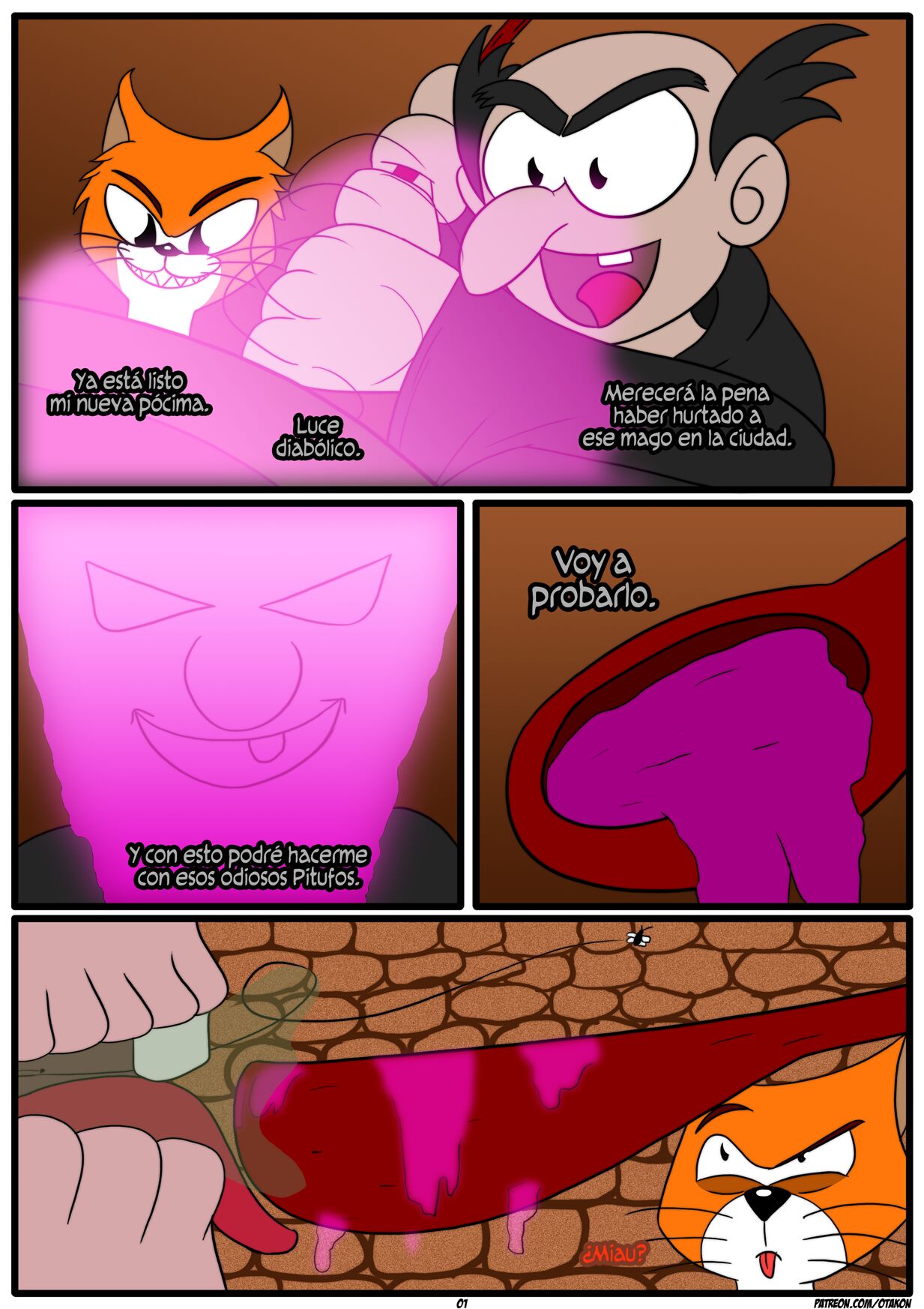 Los PITUFOS y la Pocion del AMOR