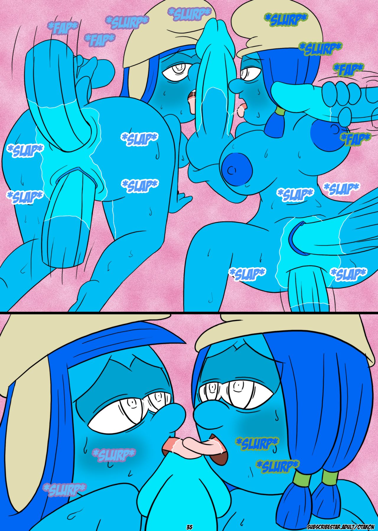 Los PITUFOS y la Pocion del AMOR