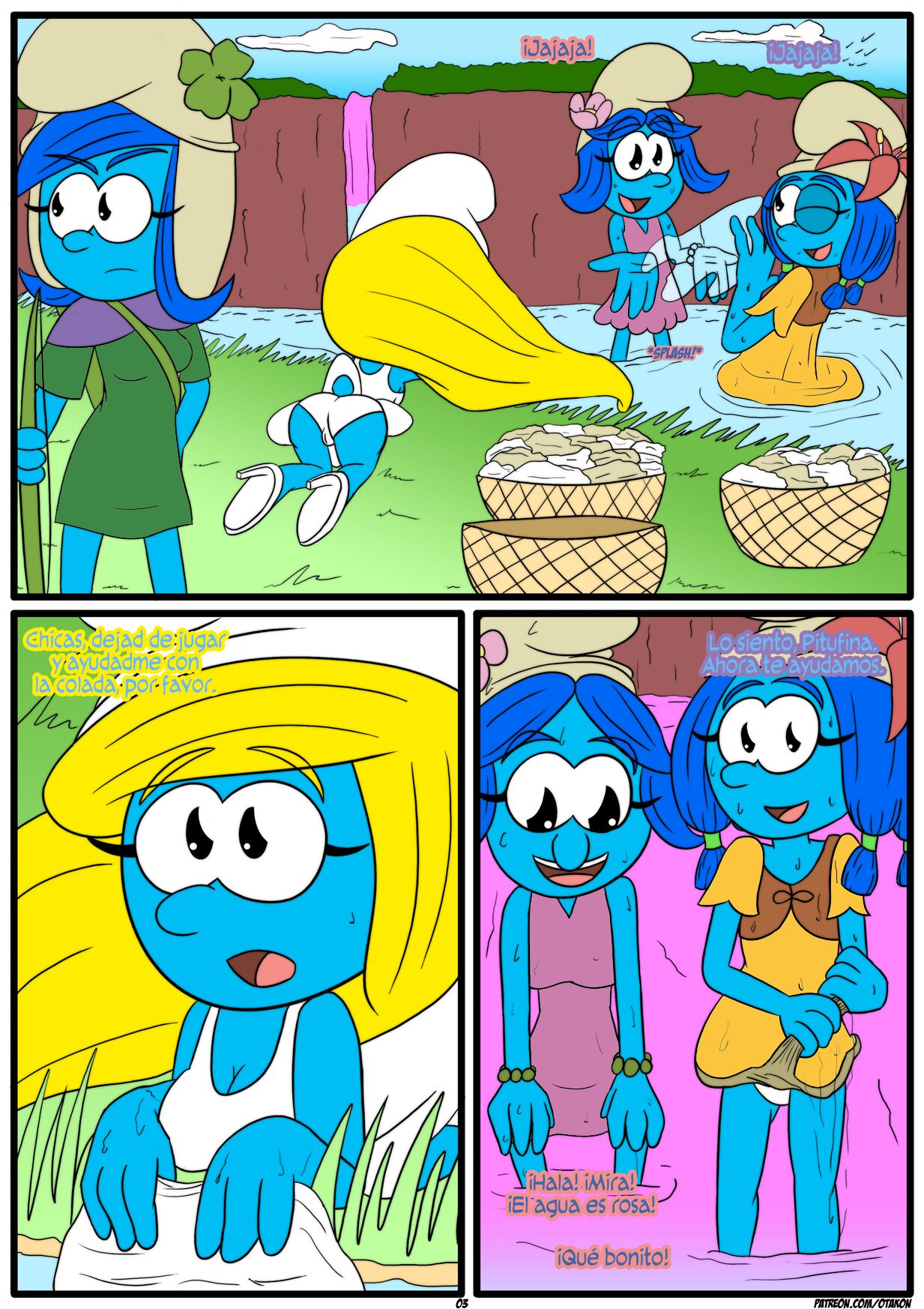 Los PITUFOS y la Pocion del AMOR
