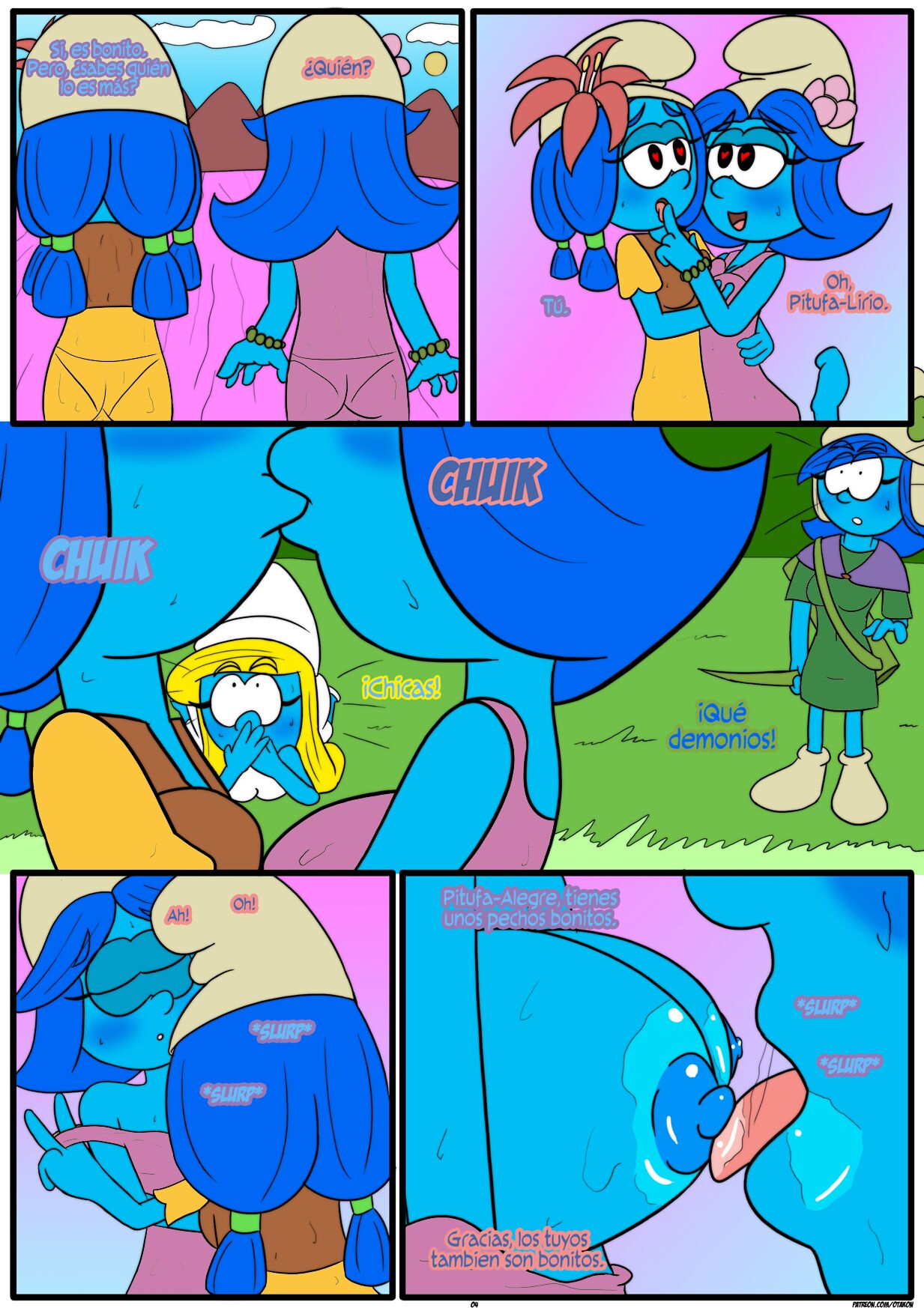 Los PITUFOS y la Pocion del AMOR