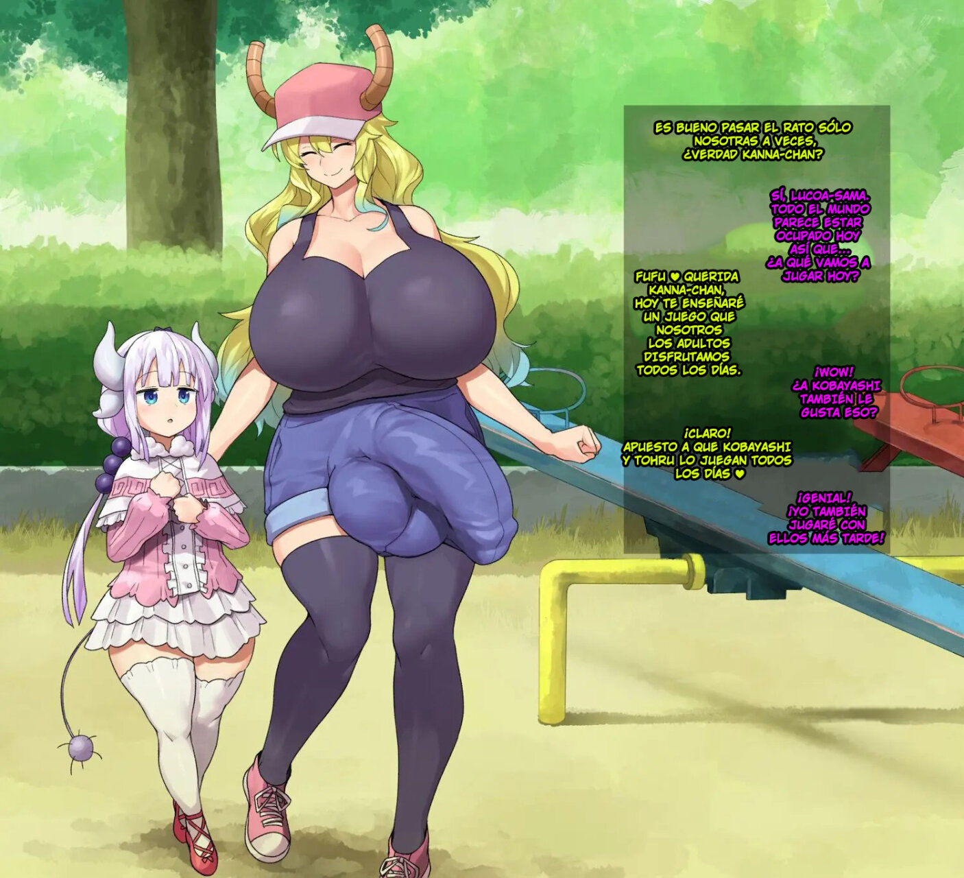 LUCOA x KANNA jugando algo divertido