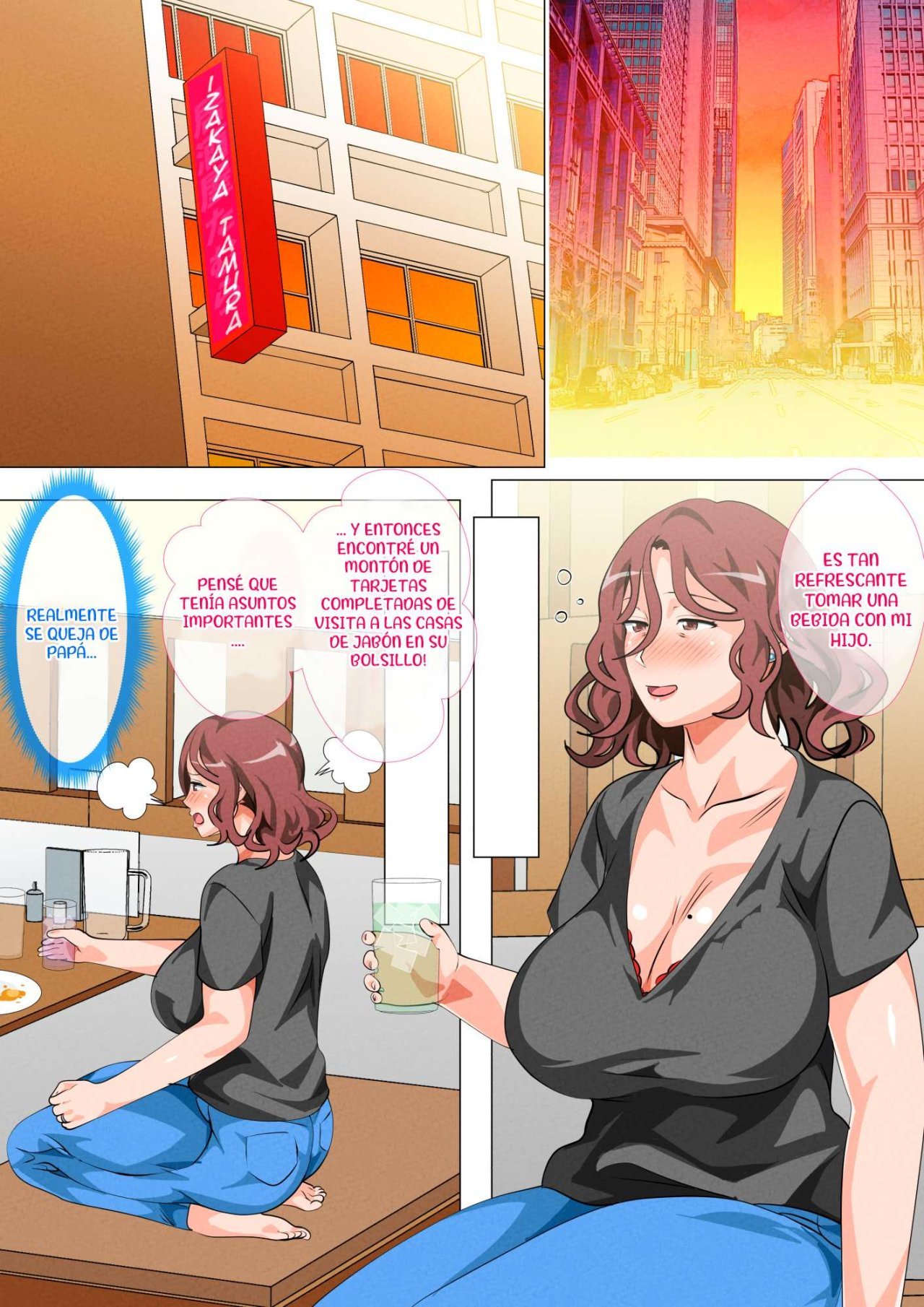 MADRE Visitando a su HIJO en Tokio