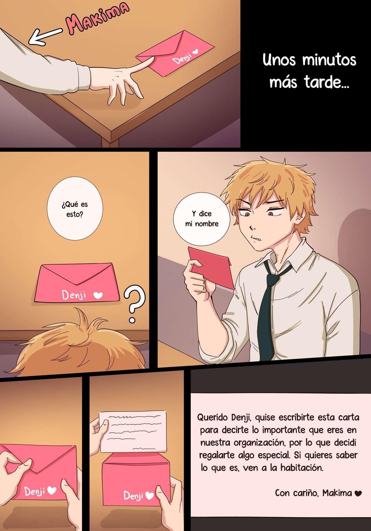 MAKIMAS Letter to Denji