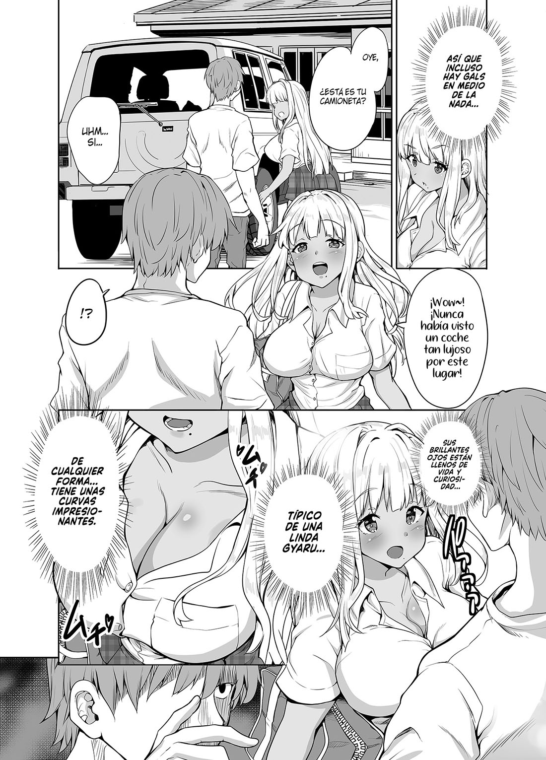 Me CASÉ con una GYARU MORENA de Campo
