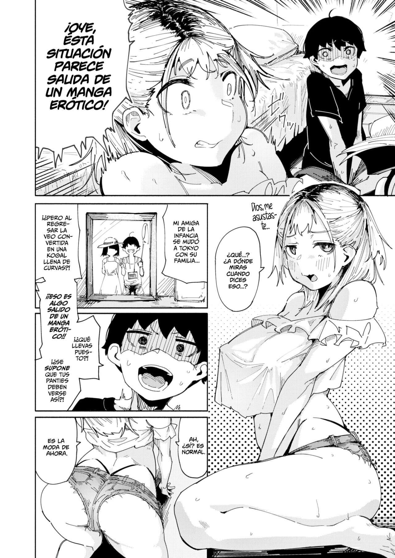 Mi AMIGA parece salida de un MANGA EROTICO