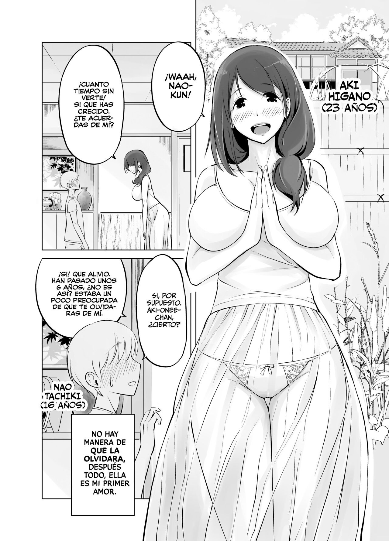Mi Dulce VIDA SEXUAL con Onee-chan parte 1