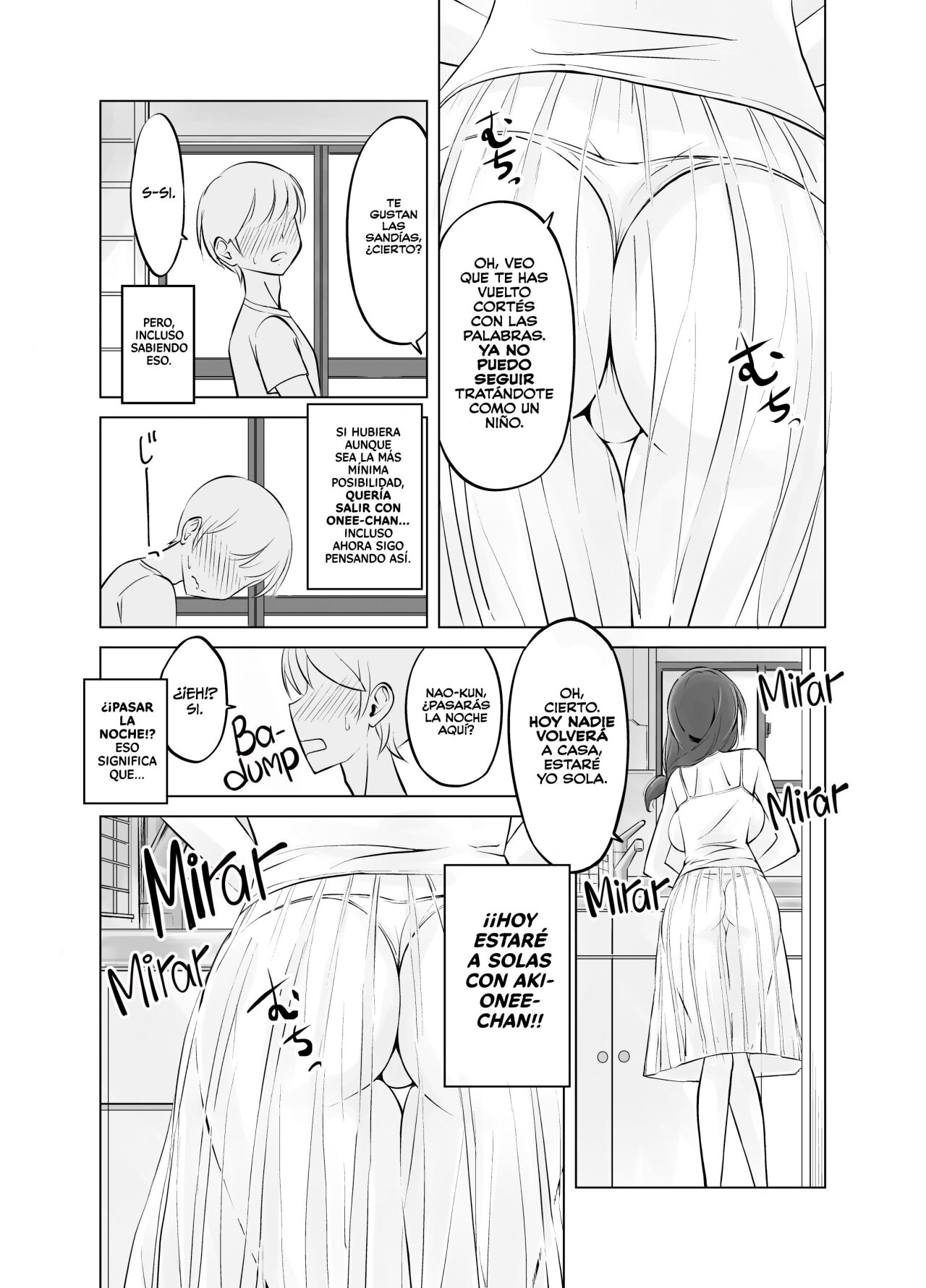 Mi Dulce VIDA SEXUAL con Onee-chan parte 1
