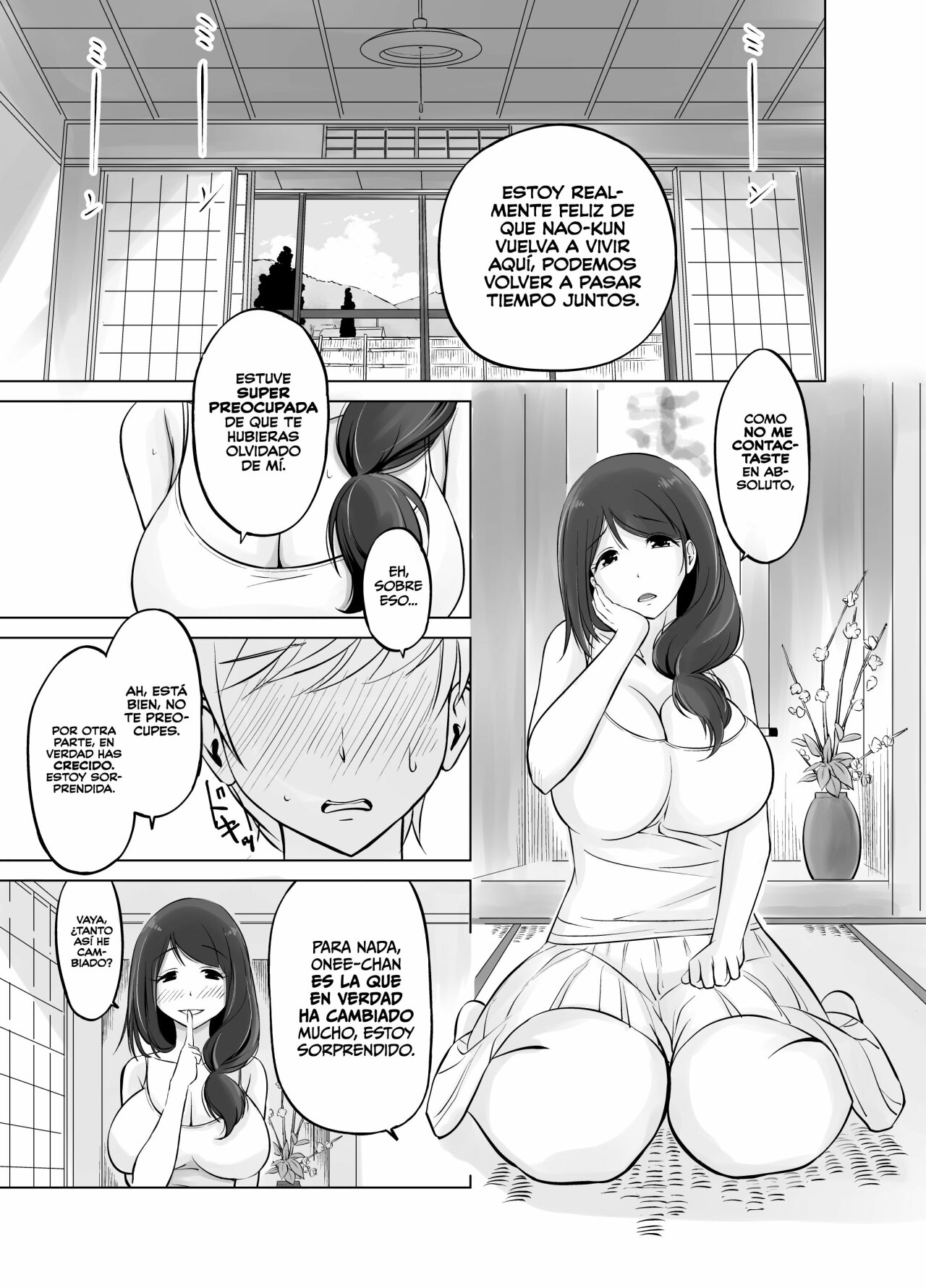 Mi Dulce VIDA SEXUAL con Onee-chan parte 1