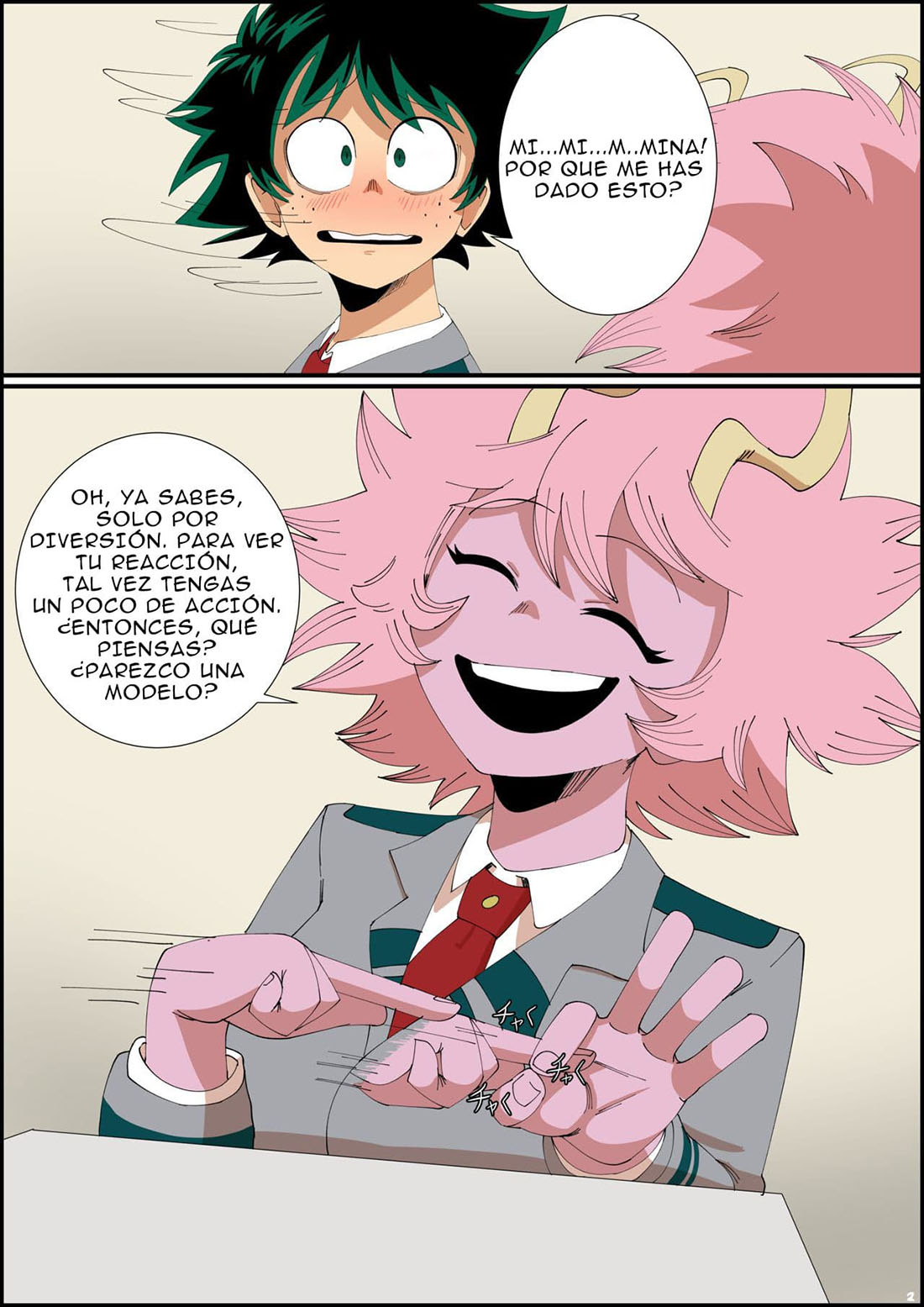 MINA X IZUKU parte 1