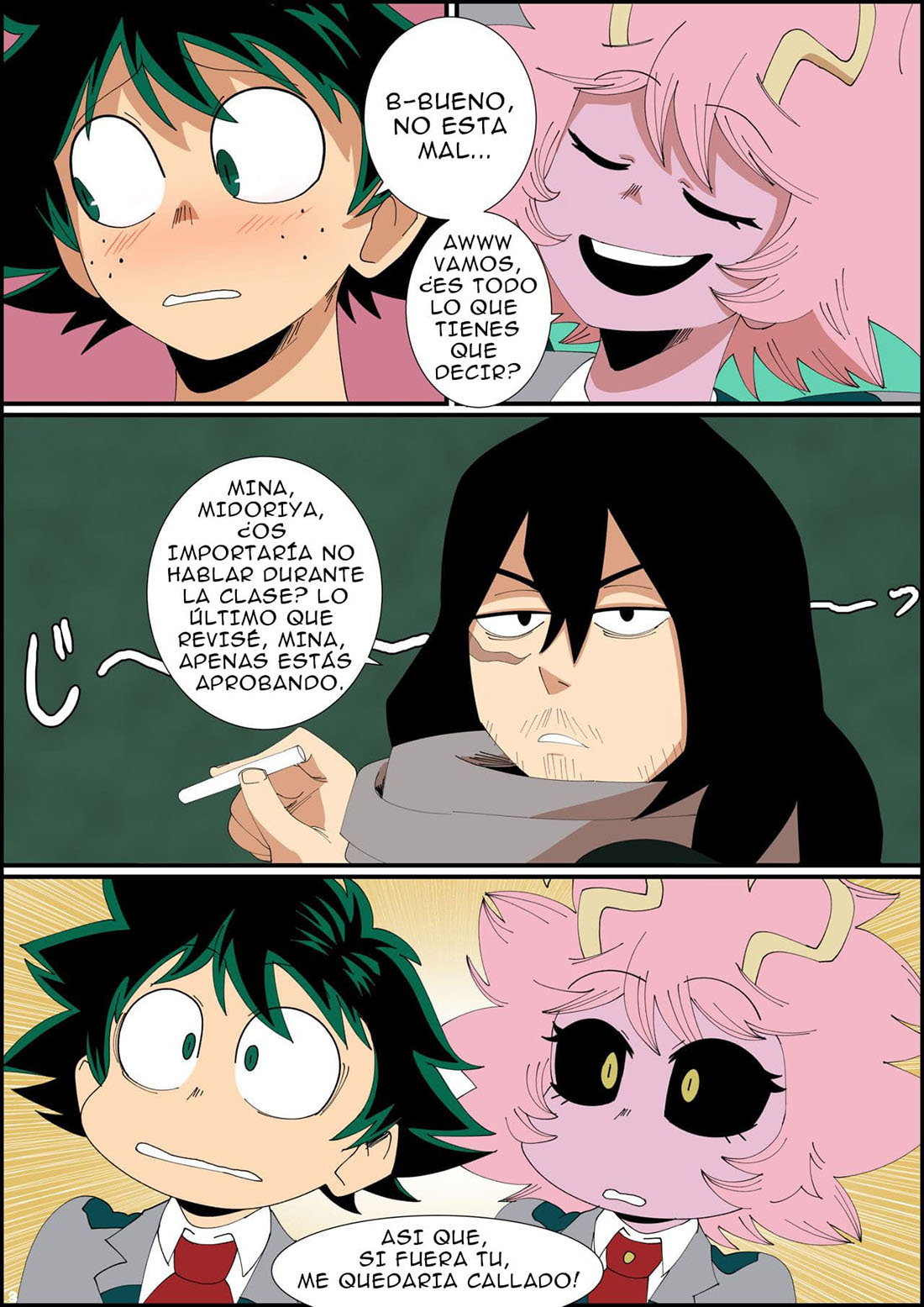 MINA X IZUKU parte 1