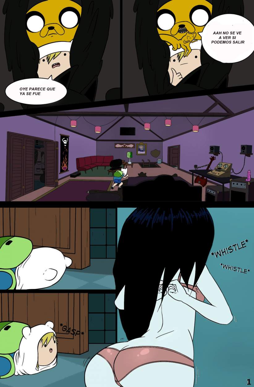 MisADVENTURE TIME parte 1 - El Closet de MARCELINE