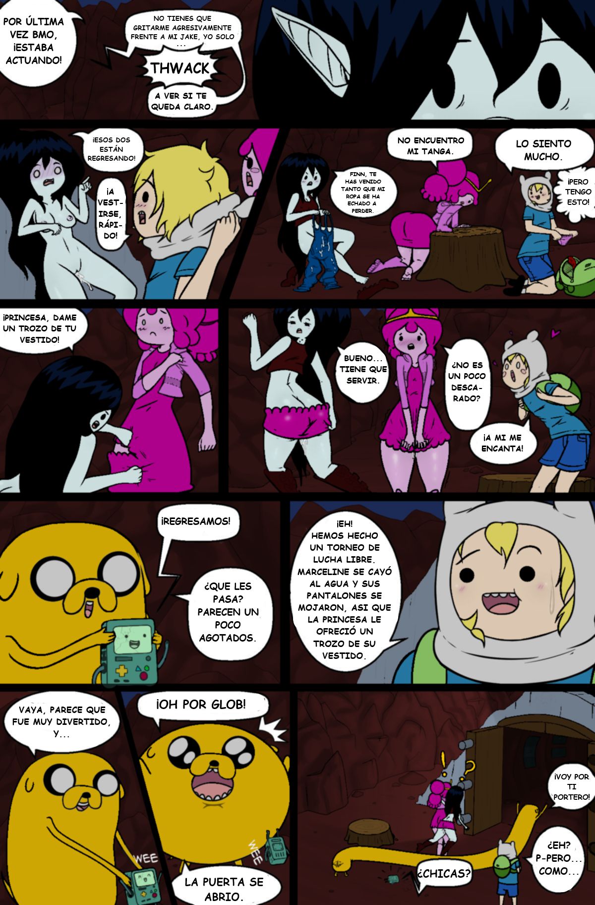 MisADVENTURE TIME parte 2 - Lo que Faltaba