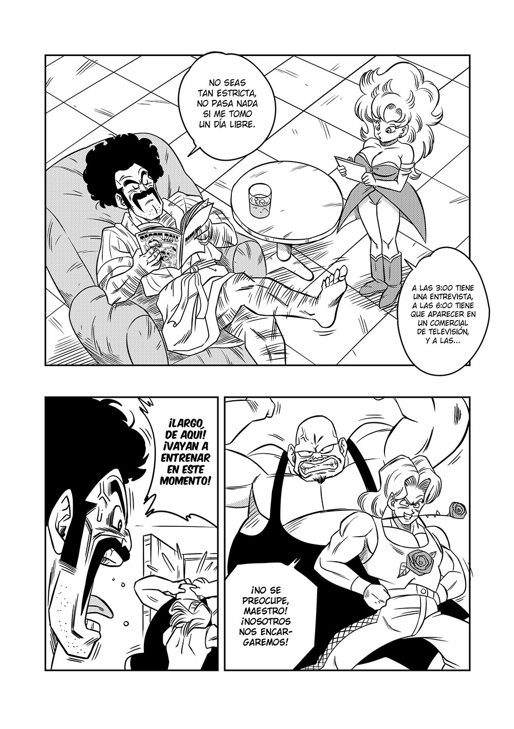 MISTER SATAN no Himitsu no Training