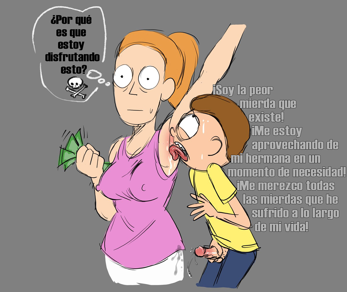 MORTY PERVERTIDO pero no Imbecil