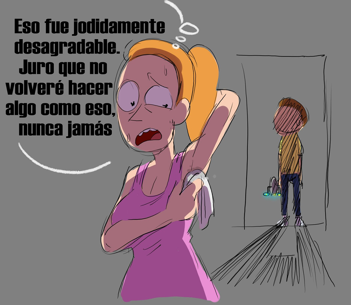 MORTY PERVERTIDO pero no Imbecil