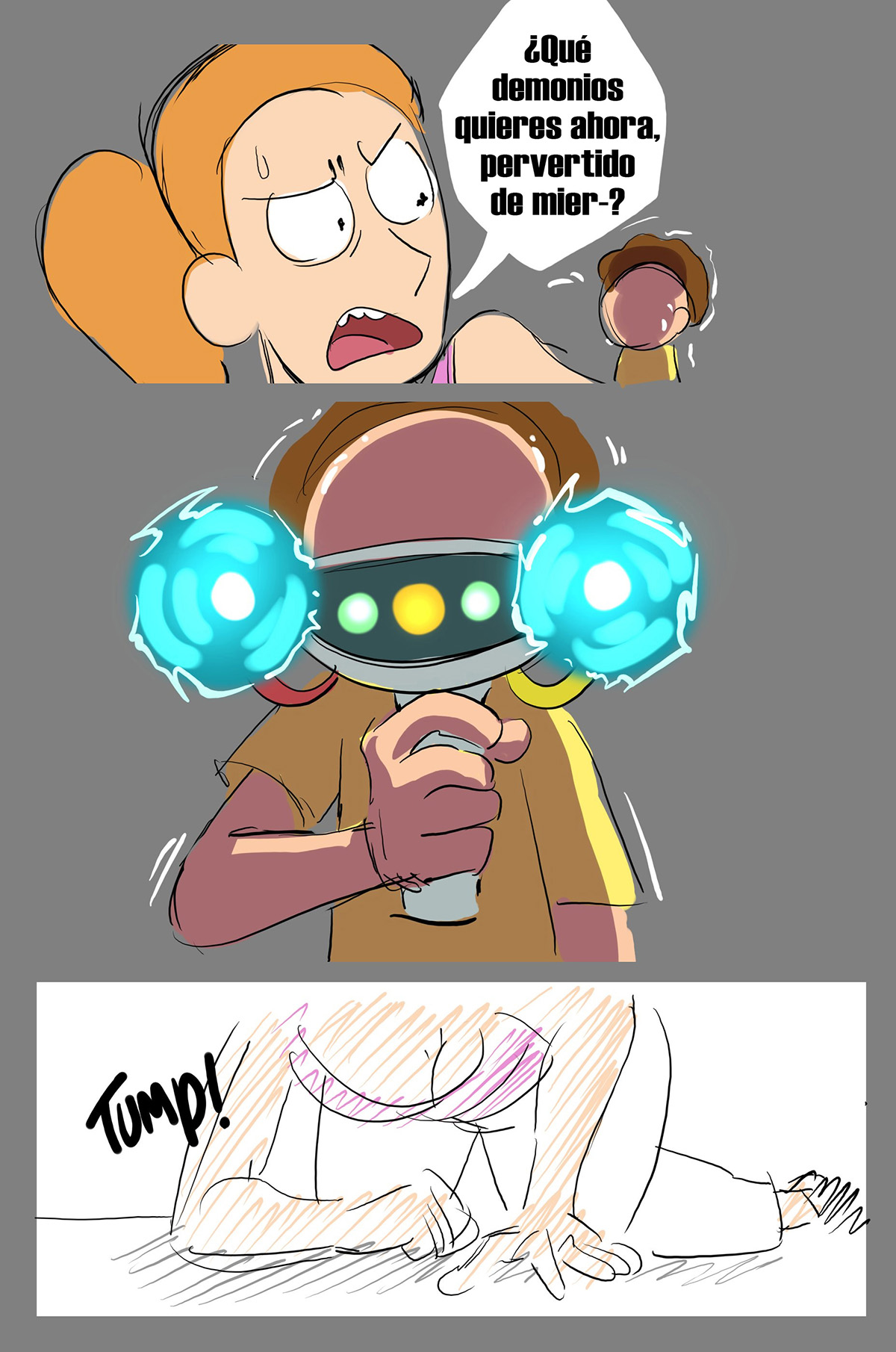 MORTY PERVERTIDO pero no Imbecil