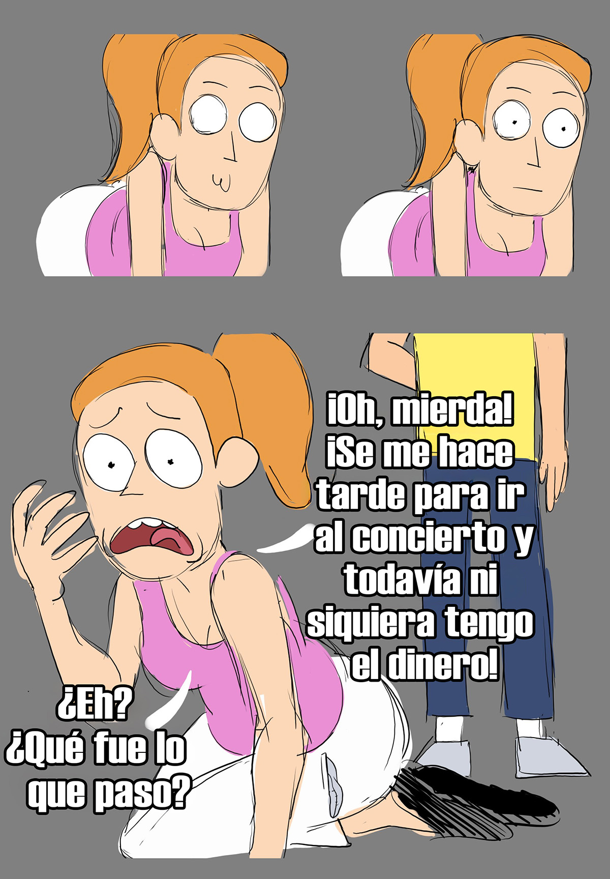MORTY PERVERTIDO pero no Imbecil