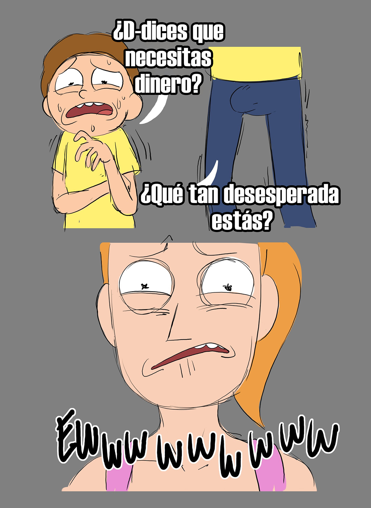 MORTY PERVERTIDO pero no Imbecil