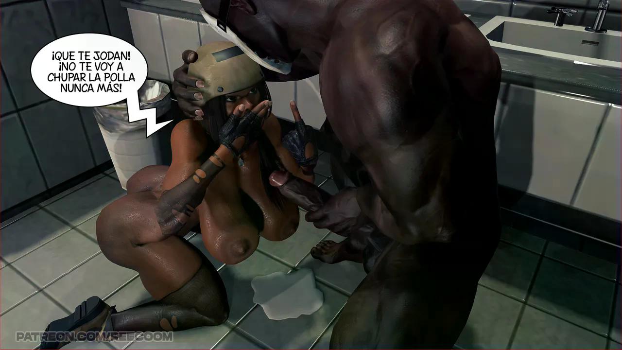 MUJER Soldado Capturada