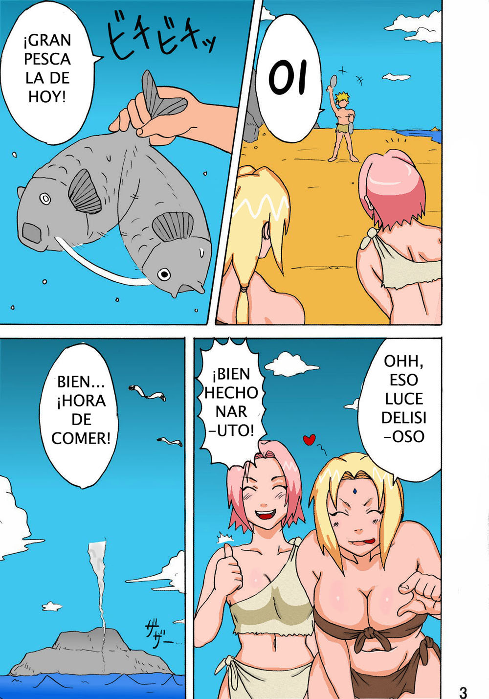 NARUTO - Jungle Party parte 1