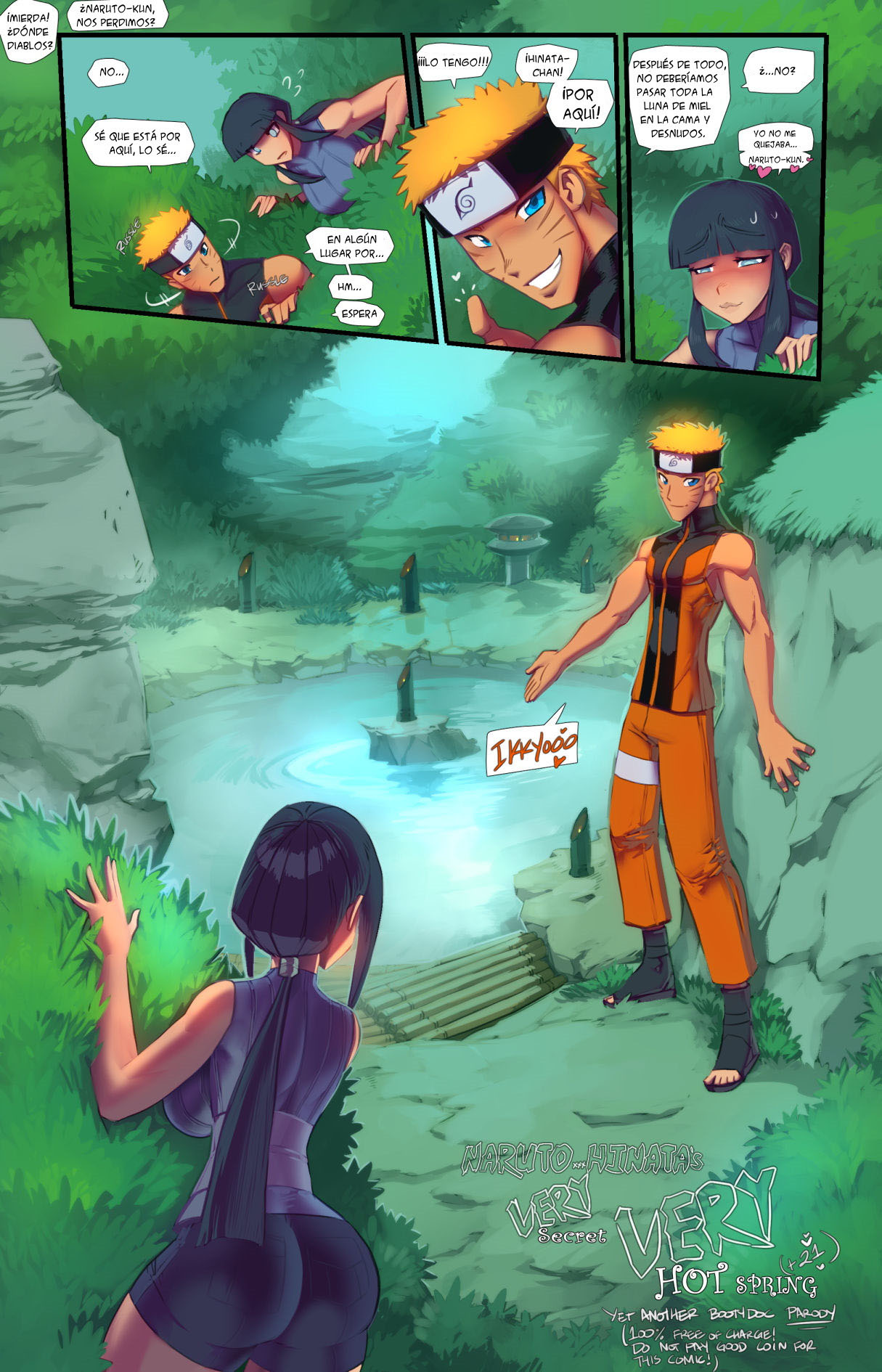 NARUTO x HINATA Very Secret Very Hot Spring