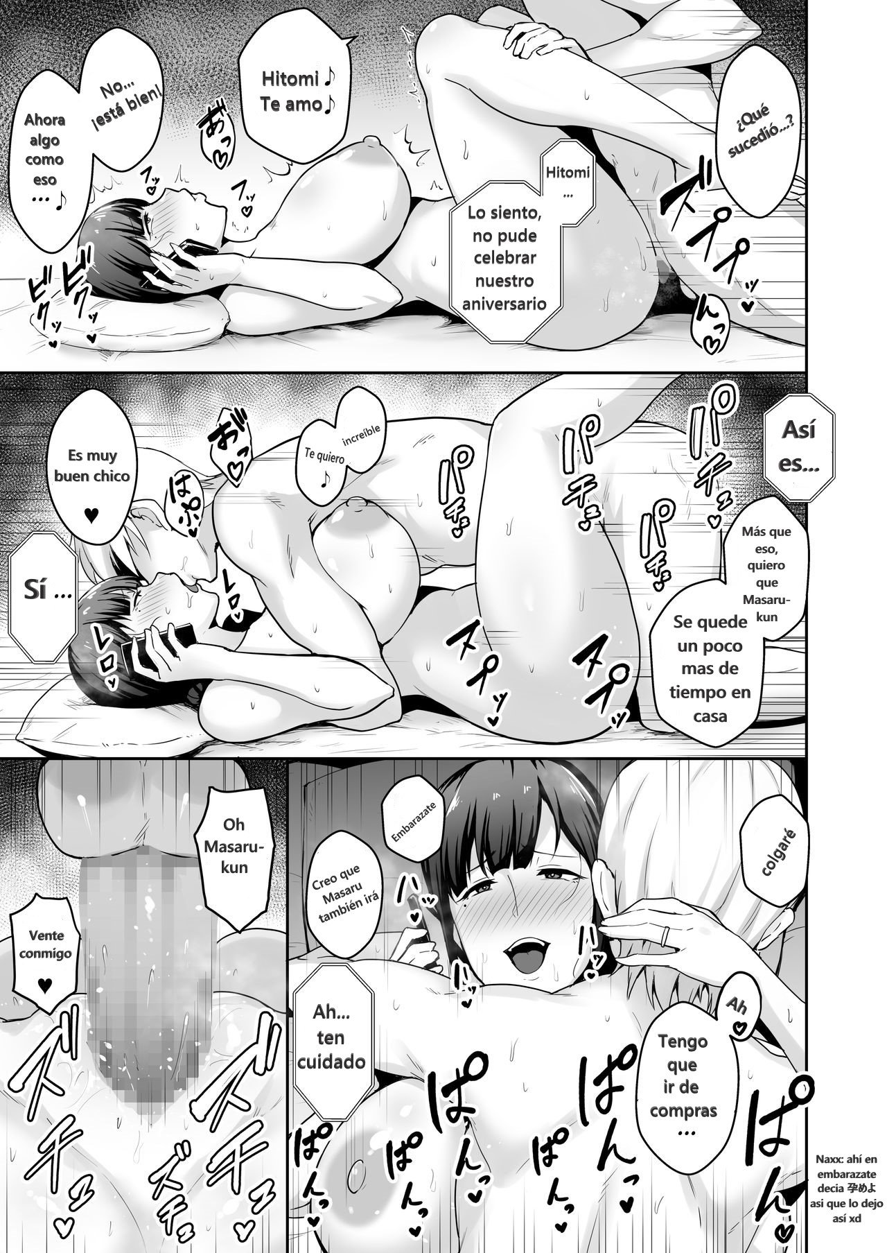 NETORARETA BAKUNYUU Seiso Zuma Hitomi Oikko ni Torotoro ni Tokasaremashita