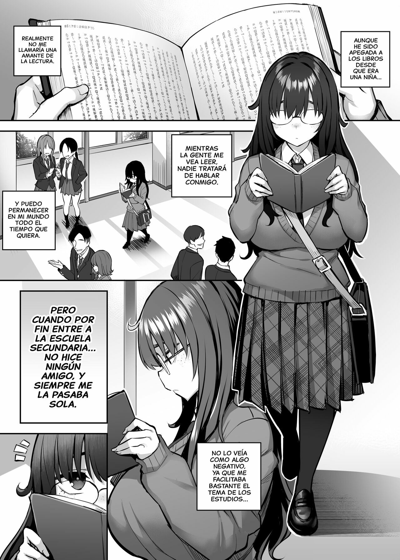 No puedo con mi HERMANITA COME LIBROS ahora se convirtio en una PUTA!!