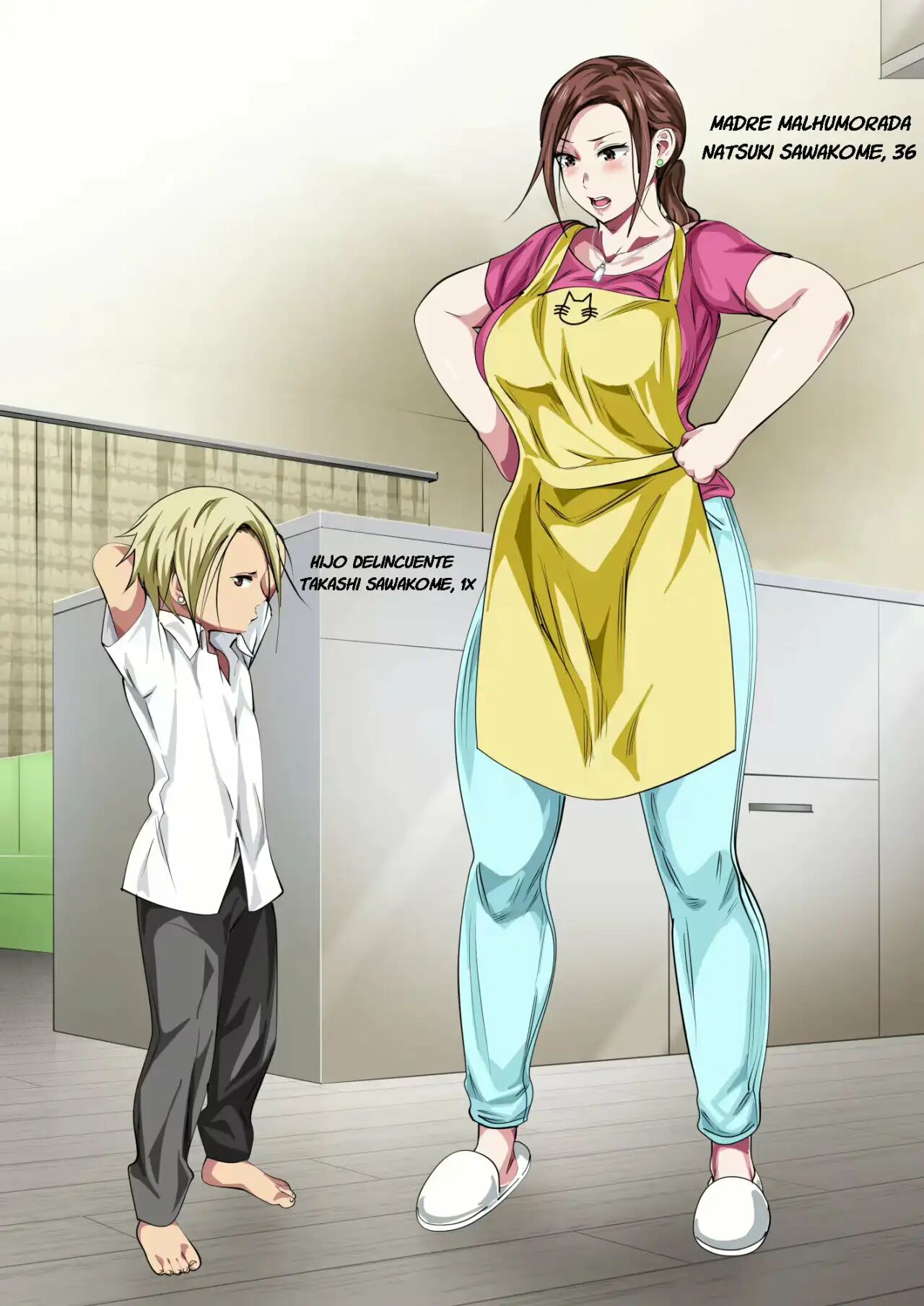 OKORINBO MAMA no Amayakashi SEX de Furyou Musuko ga Kousei shita Hanashi
