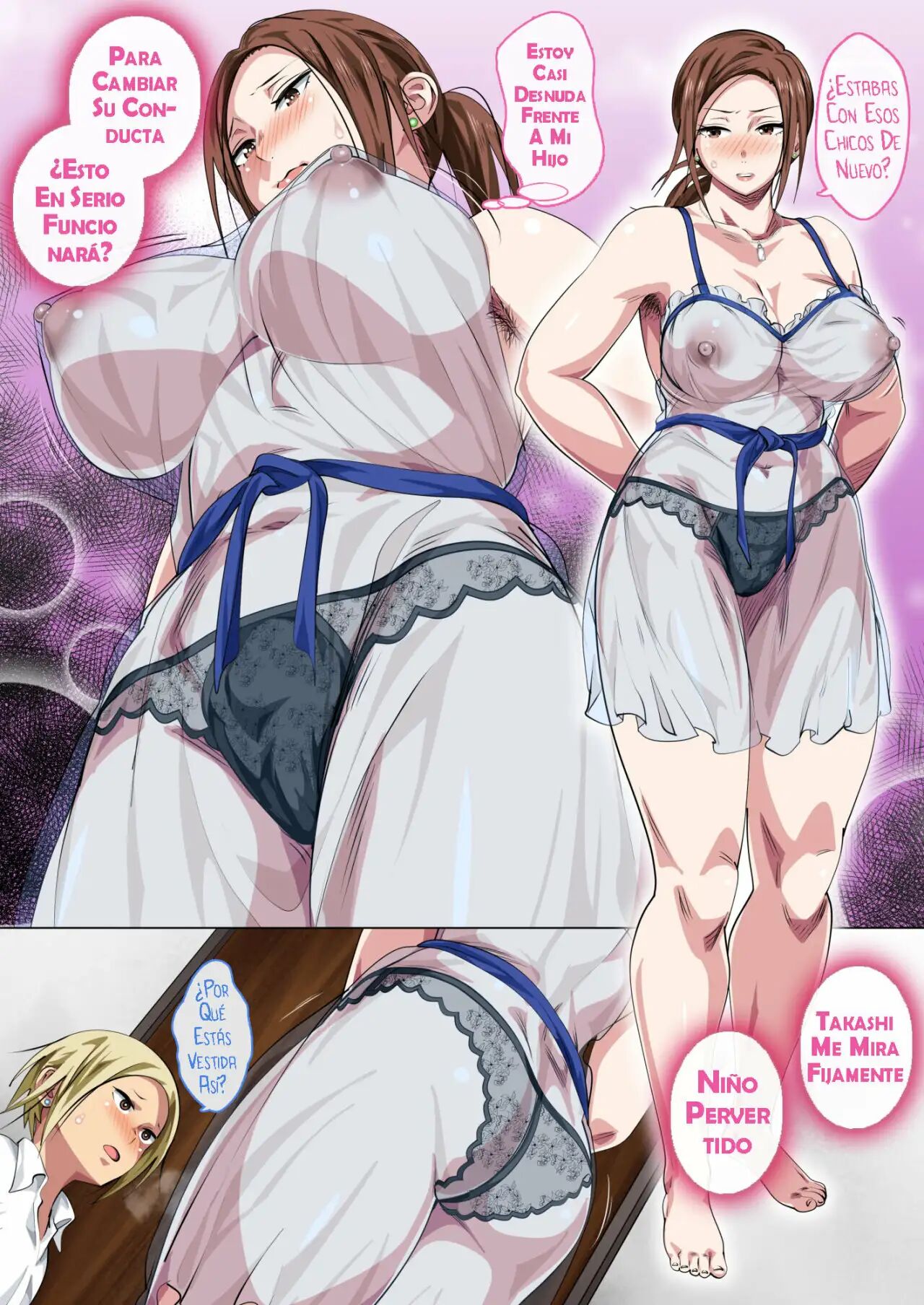 OKORINBO MAMA no Amayakashi SEX de Furyou Musuko ga Kousei shita Hanashi