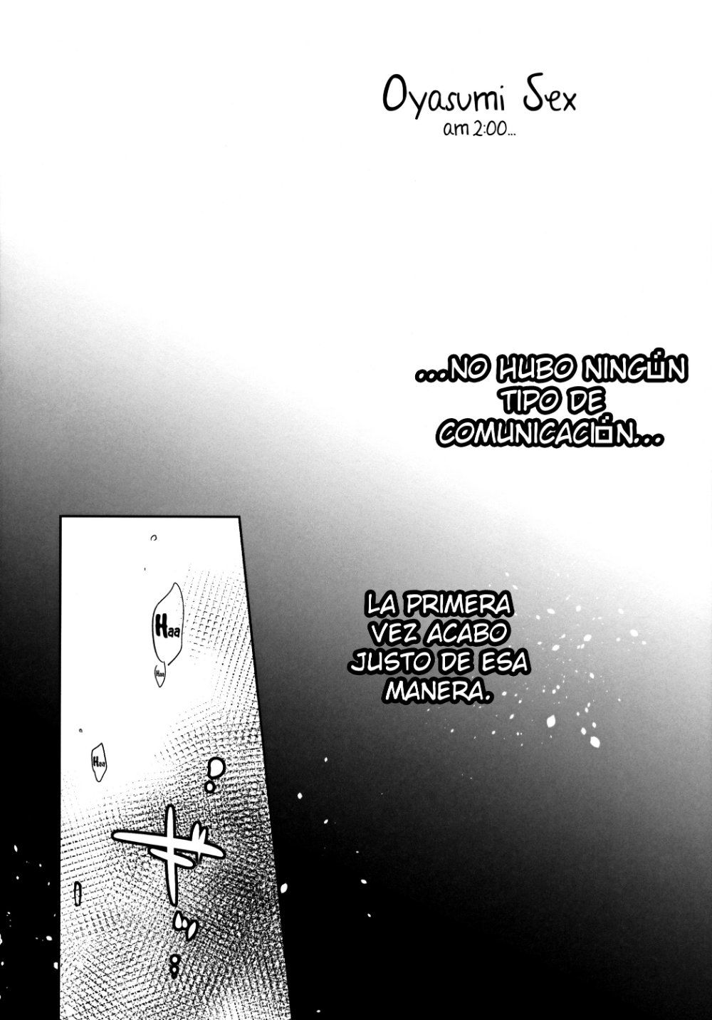 OYASUMI SEX 2:00 am